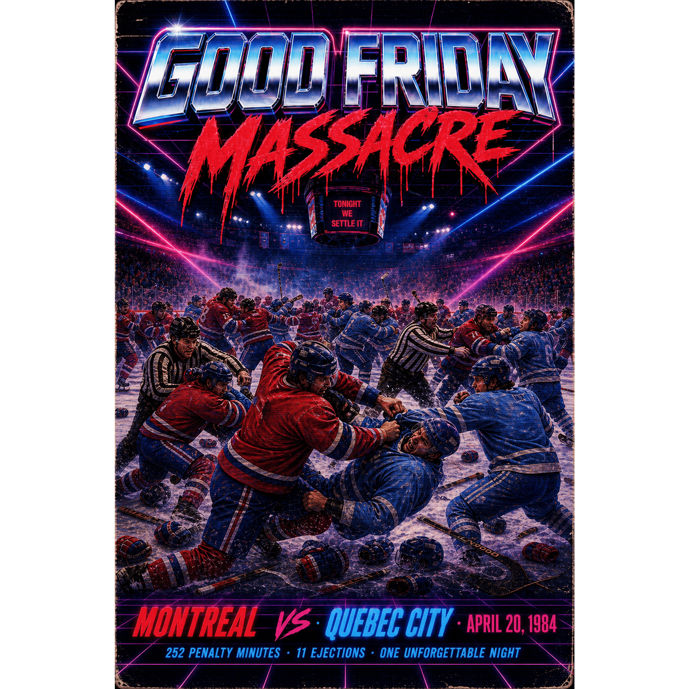 The Good Friday Massacre: Montreal vs Quebec, April 20, 1984 | Odd Man Rush