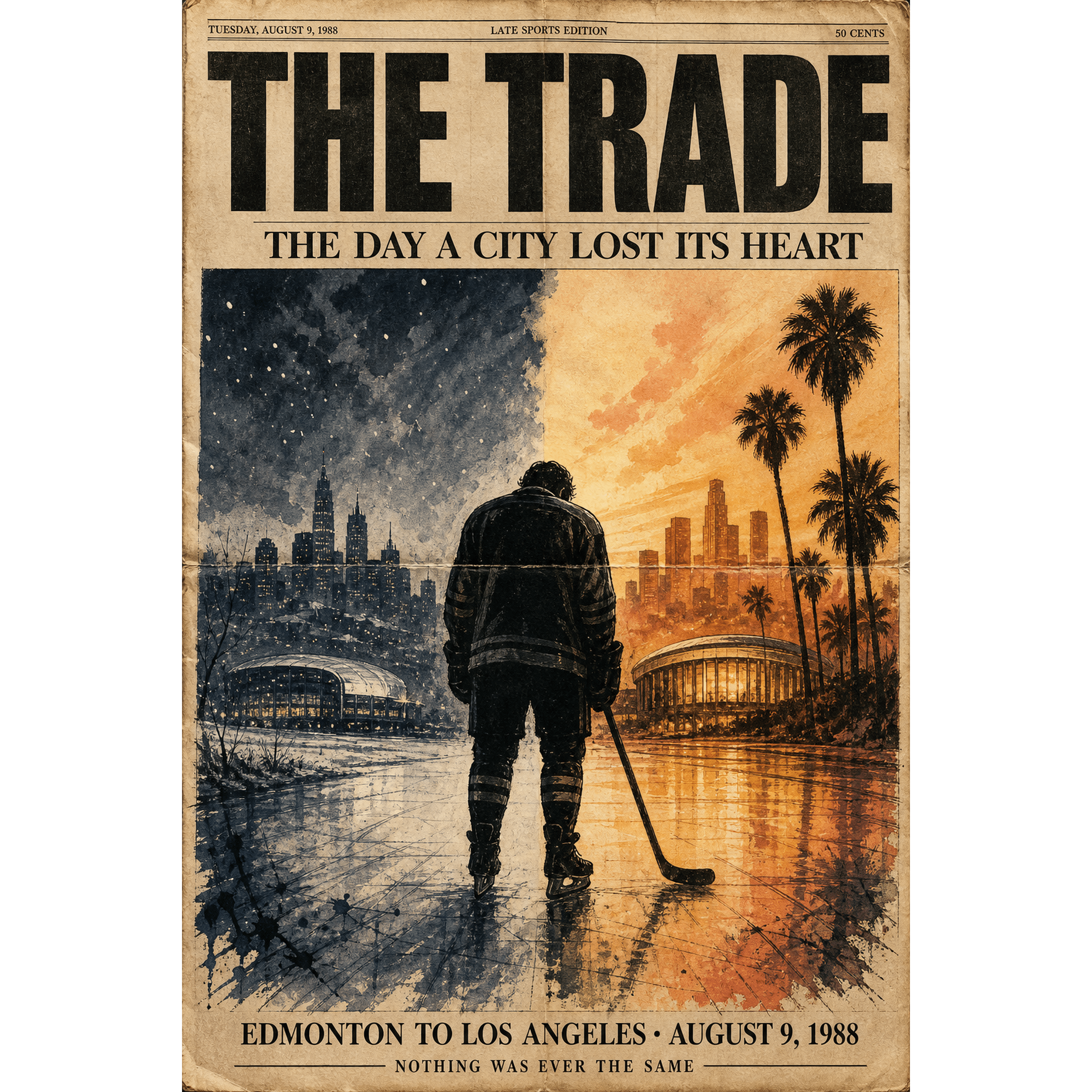 The Gretzky Trade: August 9, 1988 — The Day Hockey Changed Forever | Odd Man Rush
