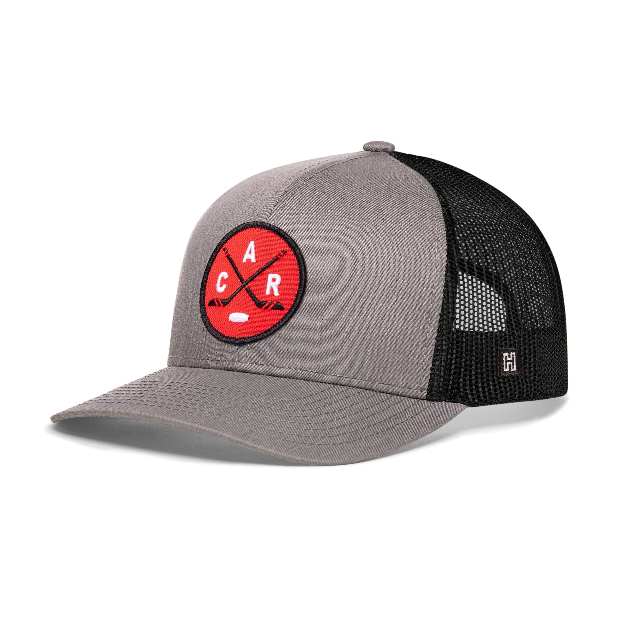 Carolina Hockey Trucker Hat  |  Red CAR X Snapback
