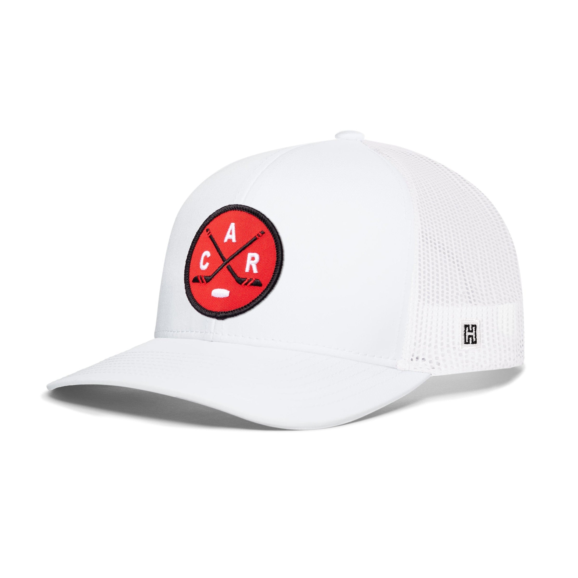 Carolina Hockey Trucker Hat  |  Red CAR X Snapback