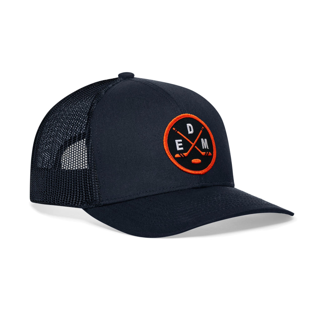 Edmonton Hockey Trucker Hat  |  EDM X Snapback