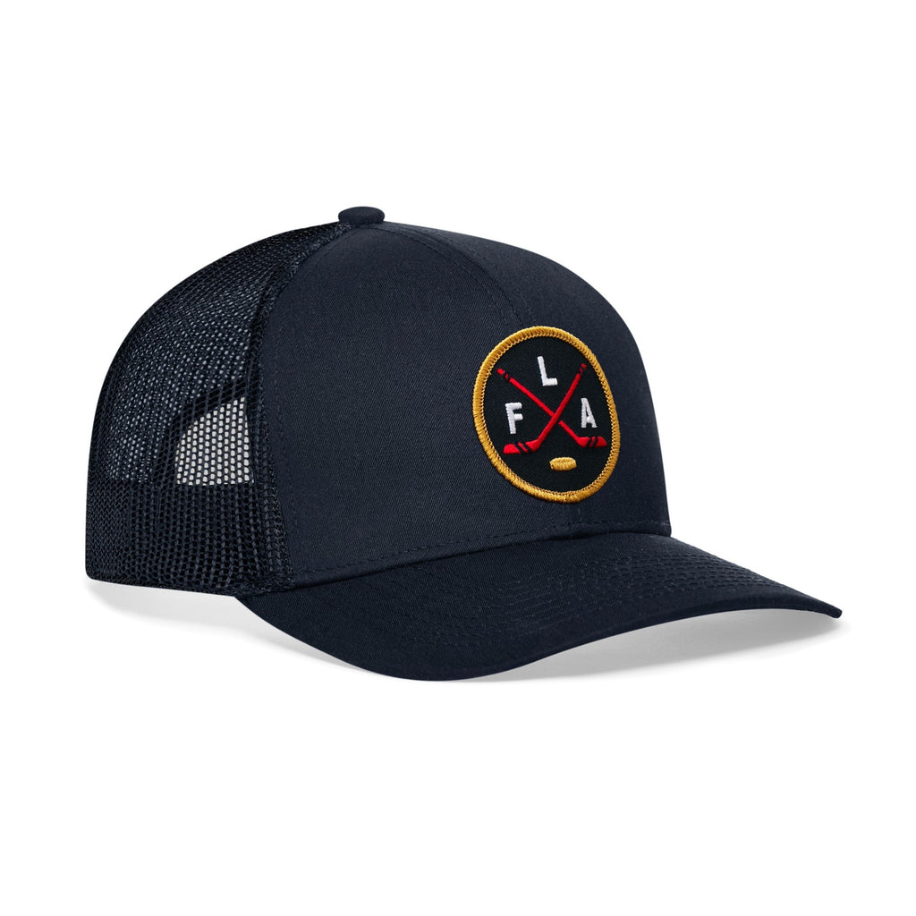 Florida Hockey Trucker Hat  |  FLA X Snapback