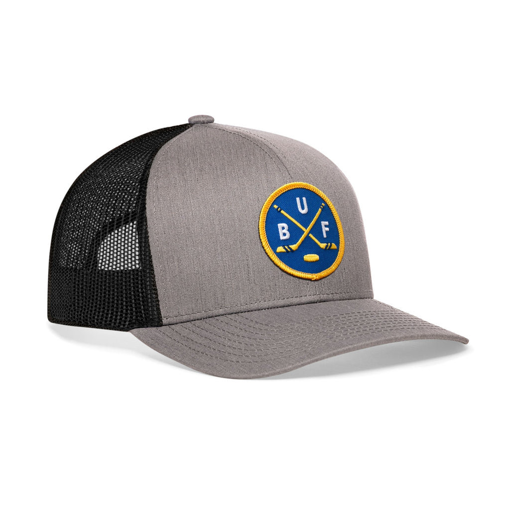 Buffalo Hockey Trucker Hat  |  BUF X Snapback