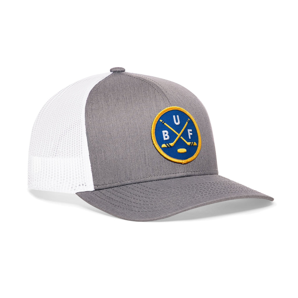 Buffalo Hockey Trucker Hat  |  BUF X Snapback