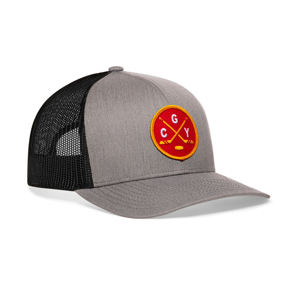 Calgary Hockey Trucker Hat  |  CGY X Snapback