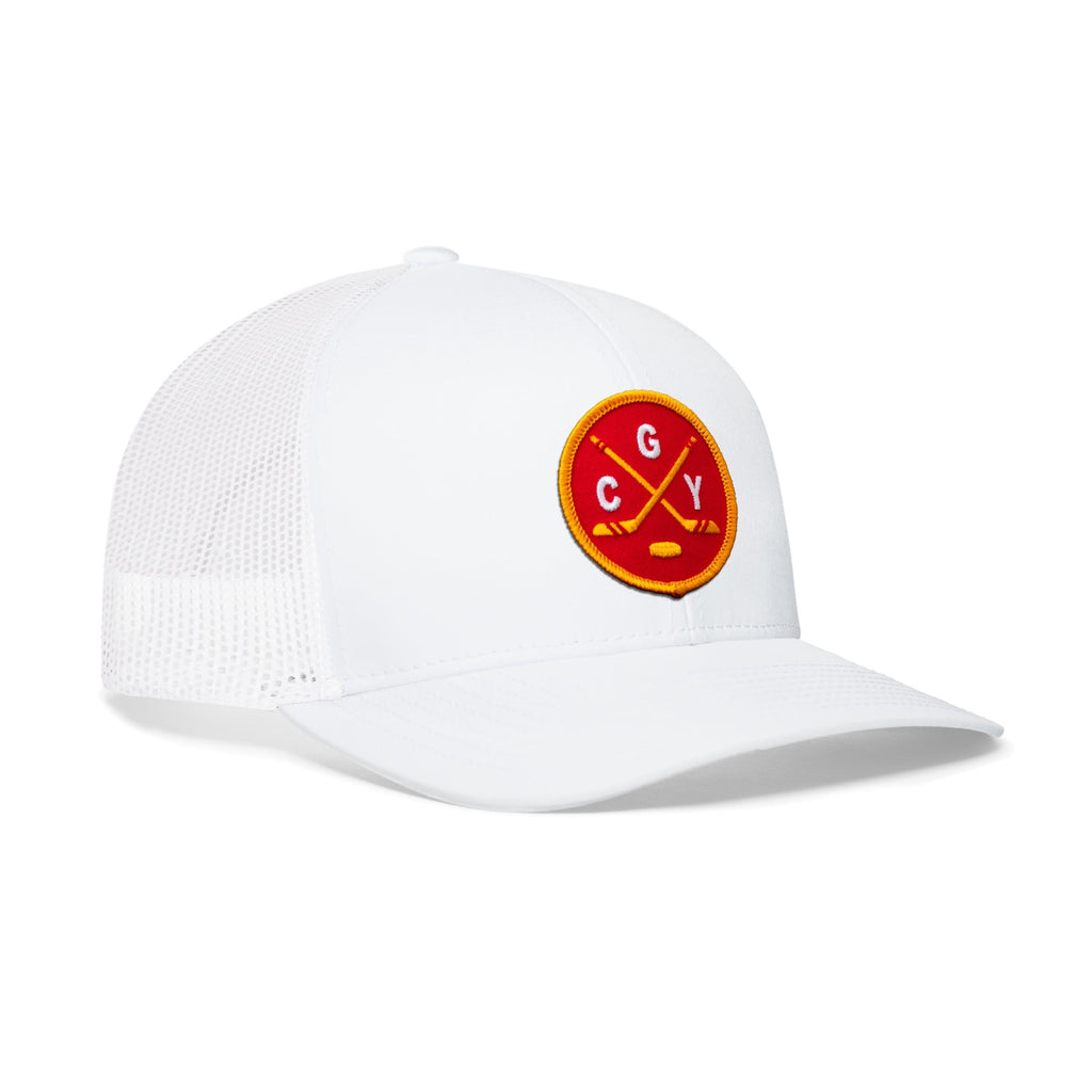 Calgary Hockey Trucker Hat  |  CGY X Snapback