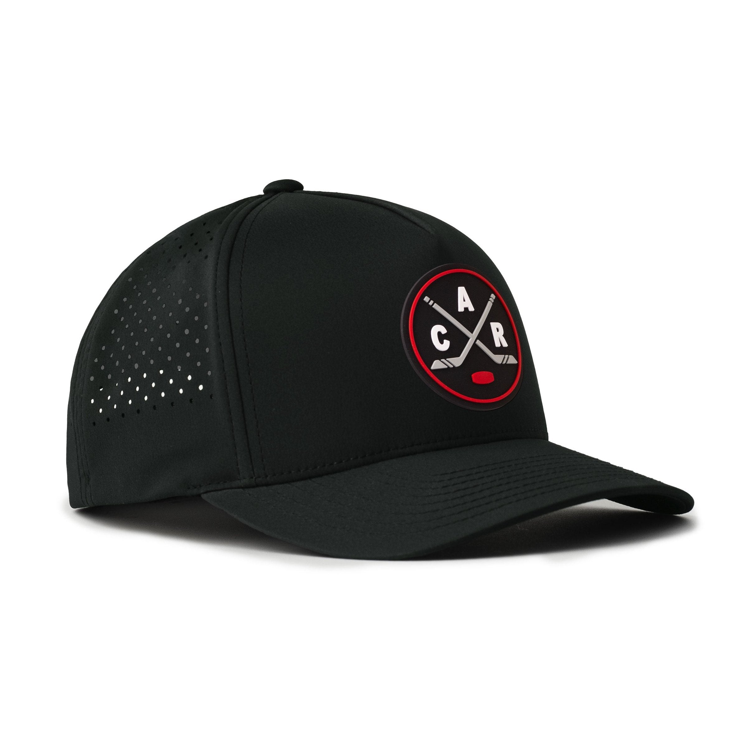 Carolina Hockey Performance 5-Panel Hat  |  Black CAR X Flexfit Snapback