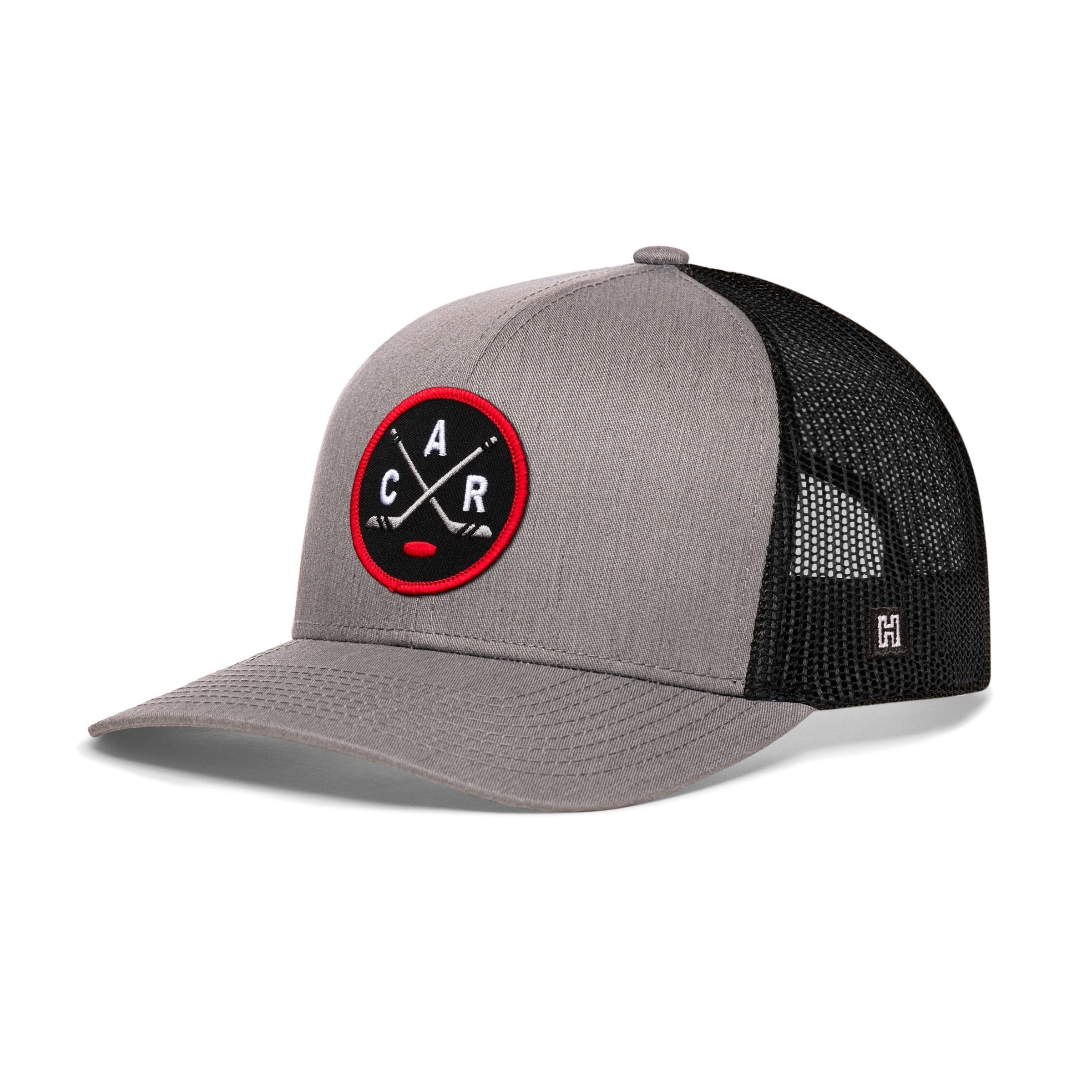 Carolina Hockey Trucker Hat  |  Black CAR X Snapback
