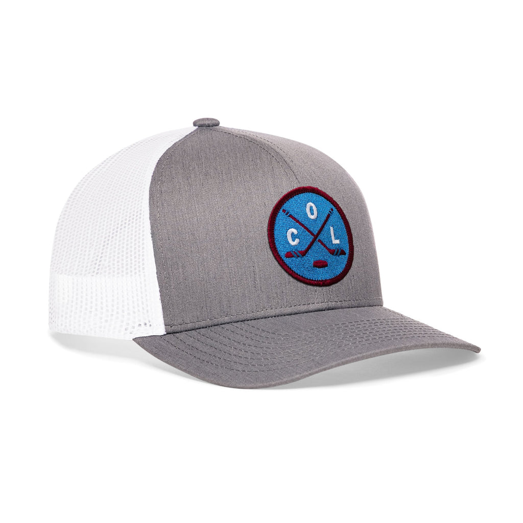 Colorado Hockey Trucker Hat  |  COL X Snapback
