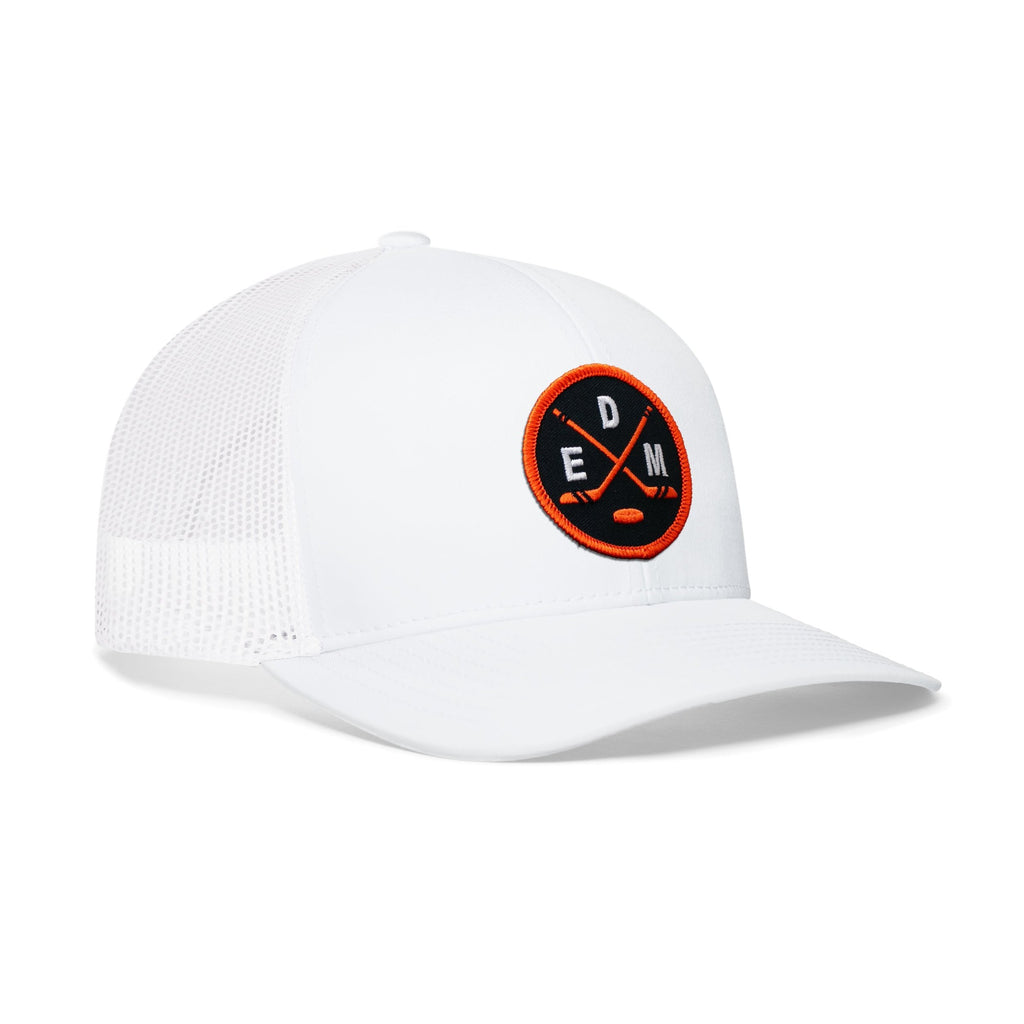 Edmonton Hockey Trucker Hat  |  EDM X Snapback