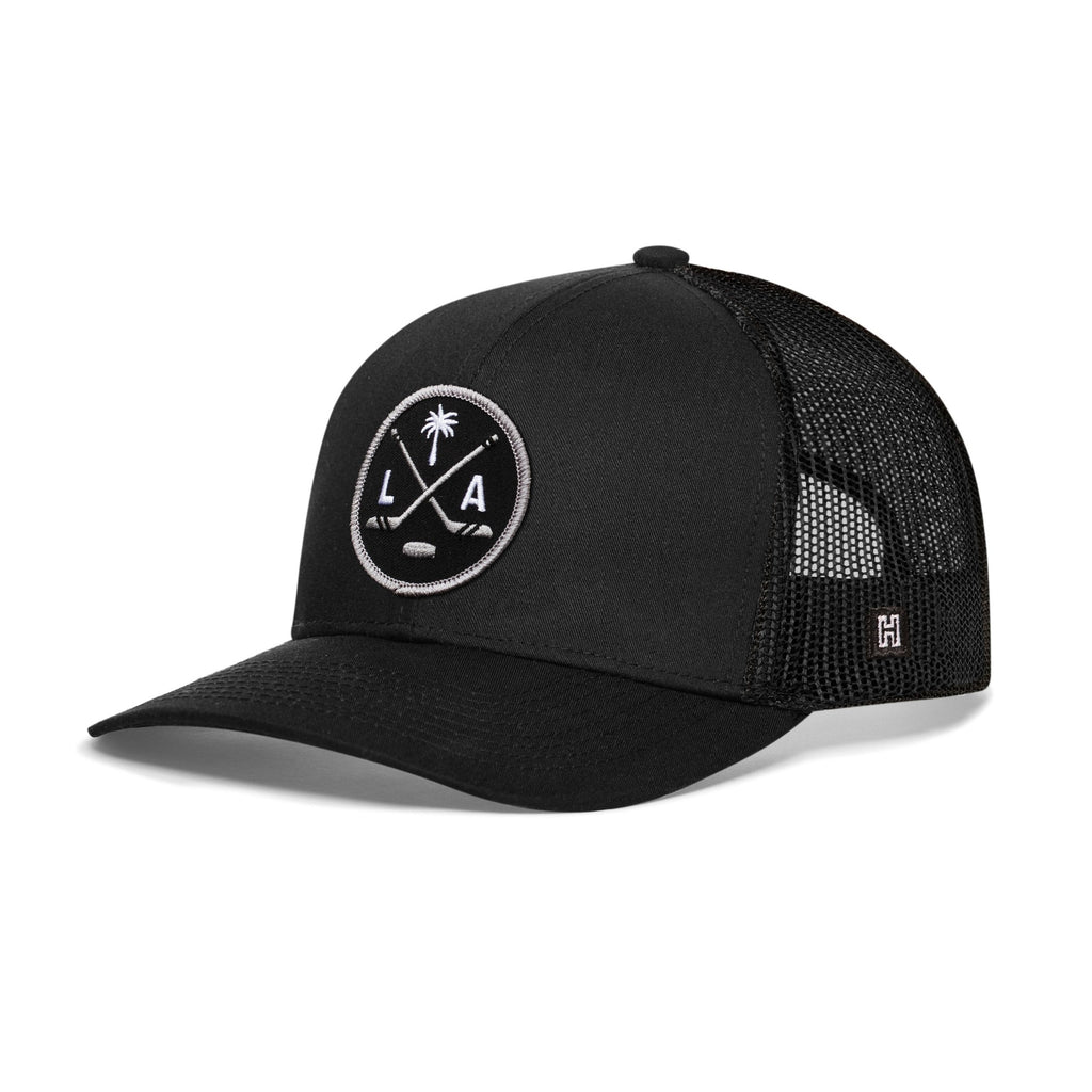 Los Angeles Hockey Trucker Hat  |  LA X Snapback