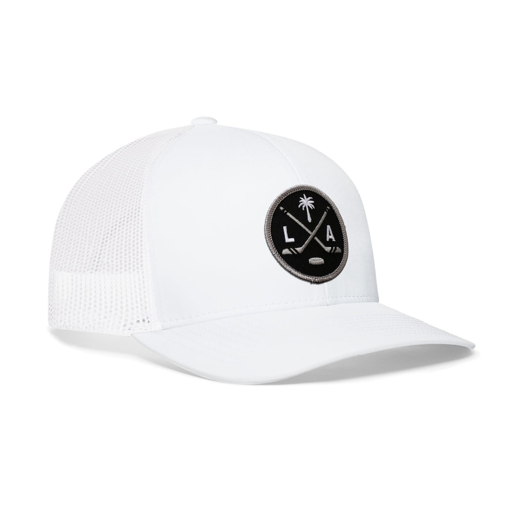 Los Angeles Hockey Trucker Hat  |  LA X Snapback