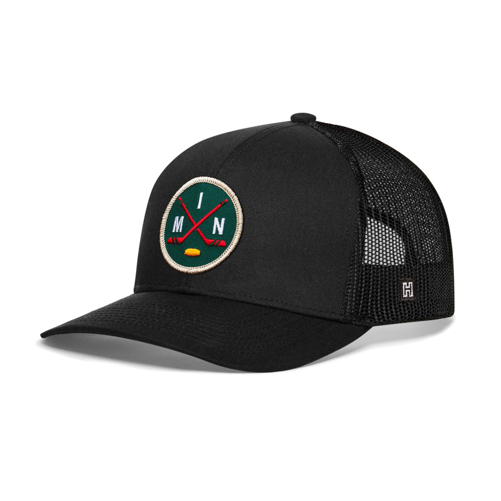 Minnesota Hockey Trucker Hat  |  MIN X Snapback