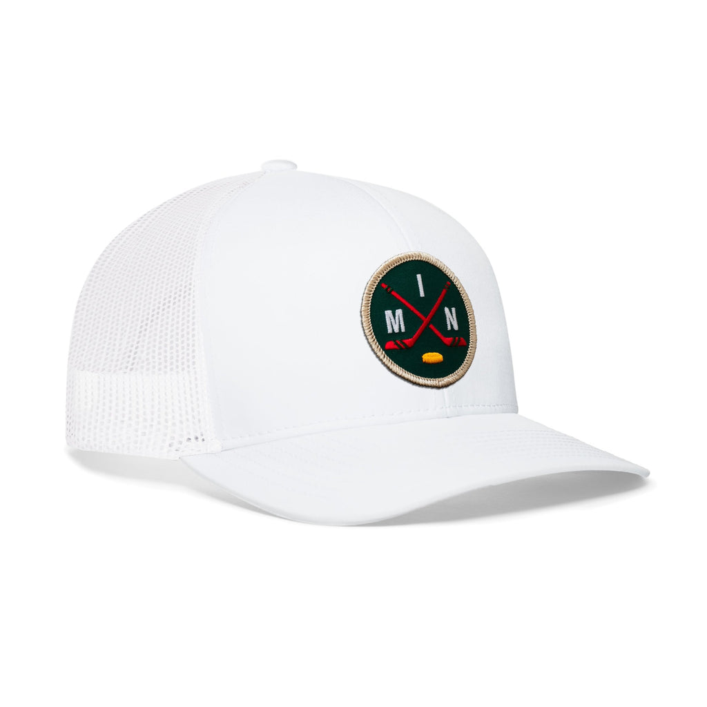 Minnesota Hockey Trucker Hat  |  MIN X Snapback