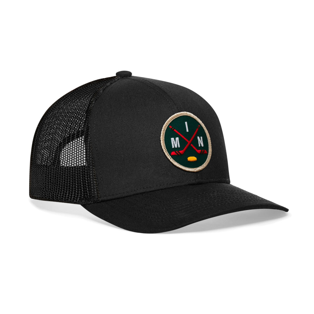 Minnesota Hockey Trucker Hat  |  MIN X Snapback