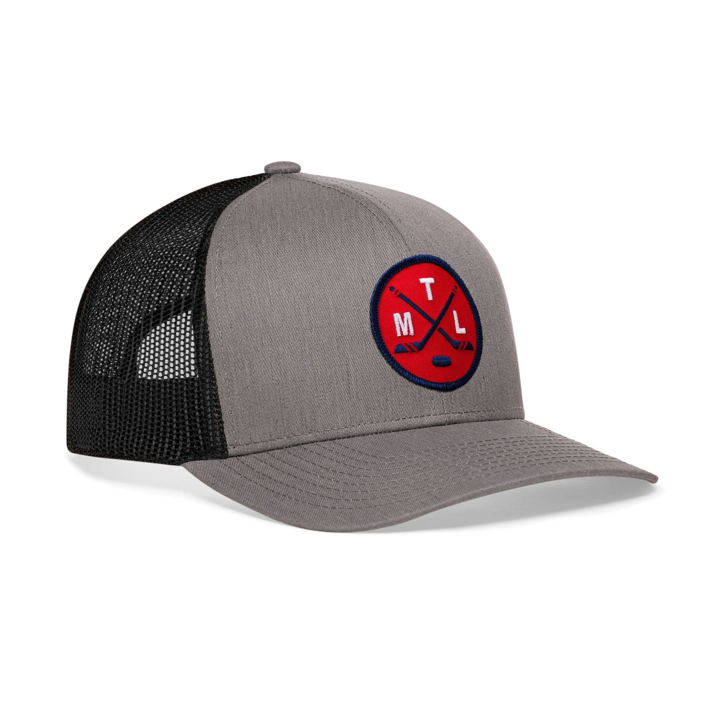 Montreal Hockey Trucker Hat  |  MTL X Snapback