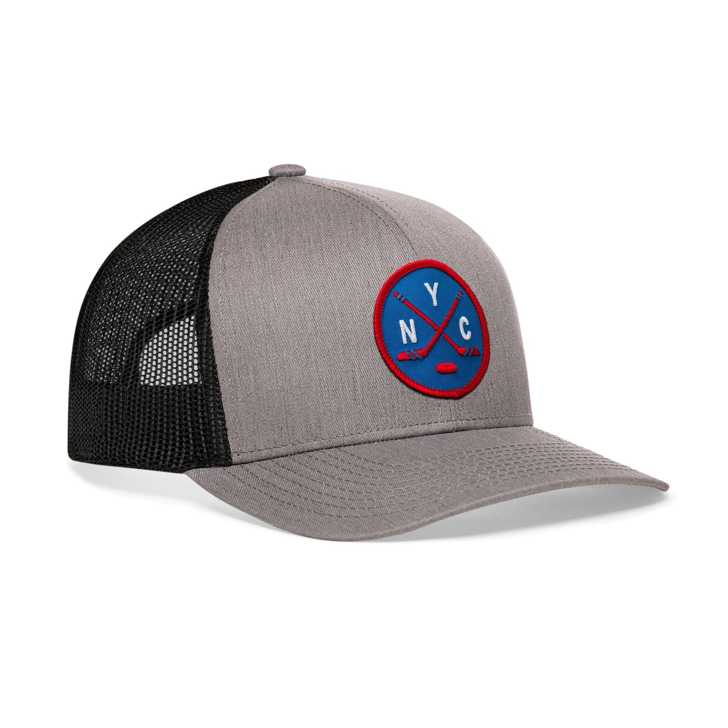 New York Hockey Trucker Hat  |  NYC X Snapback