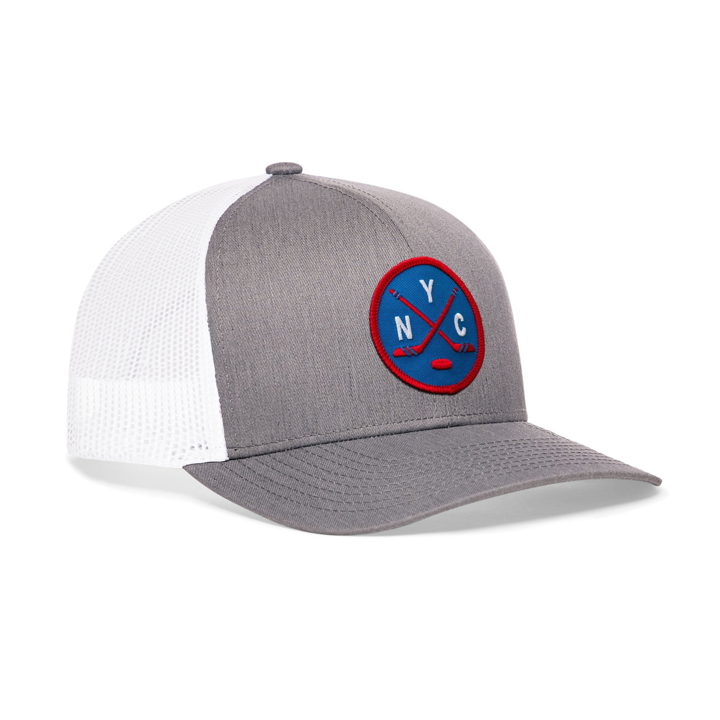 New York Hockey Trucker Hat  |  NYC X Snapback