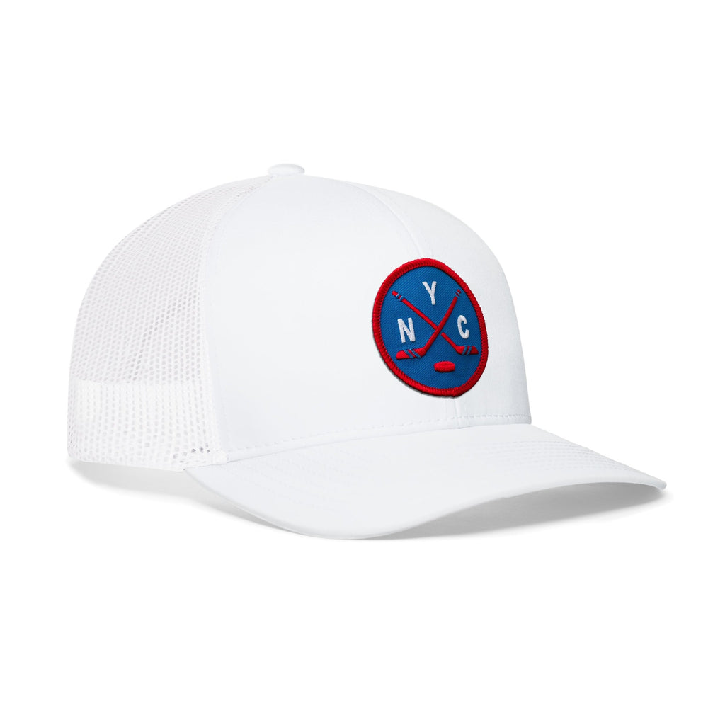 New York Hockey Trucker Hat  |  NYC X Snapback