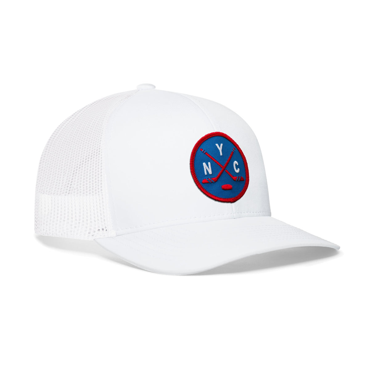 New York Hockey Trucker Hat  |  NYC X Snapback