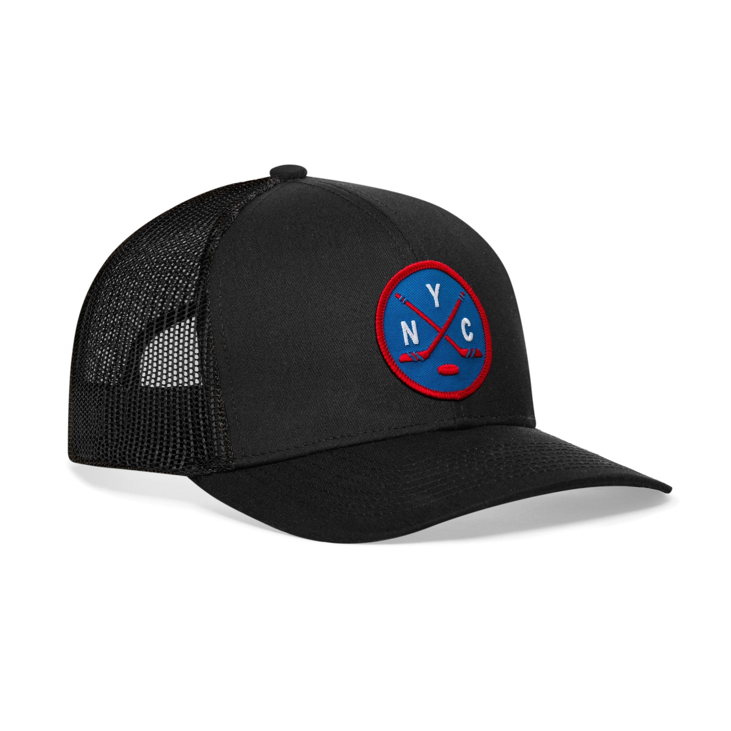 New York Hockey Trucker Hat  |  NYC X Snapback