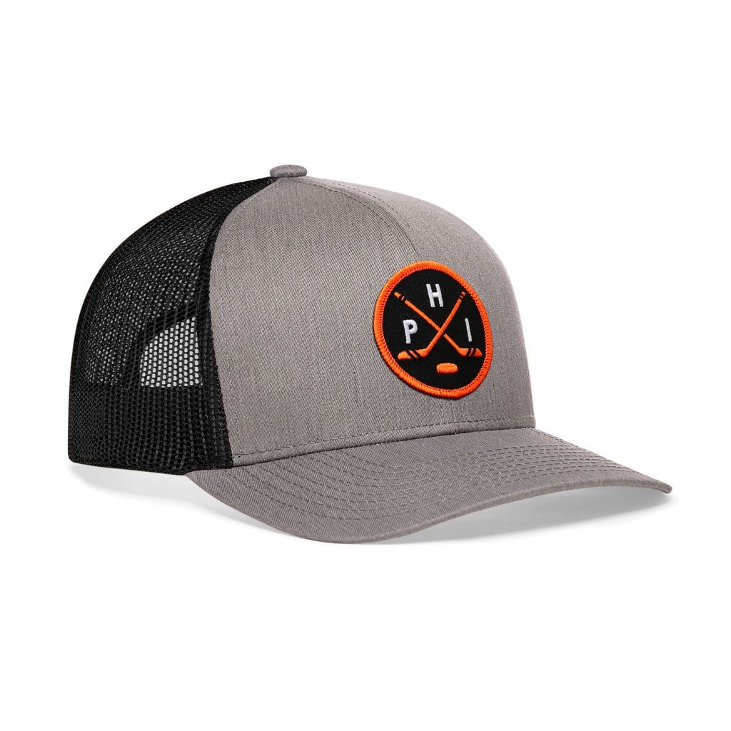 Philadelphia Hockey Trucker Hat  |  PHI X Snapback