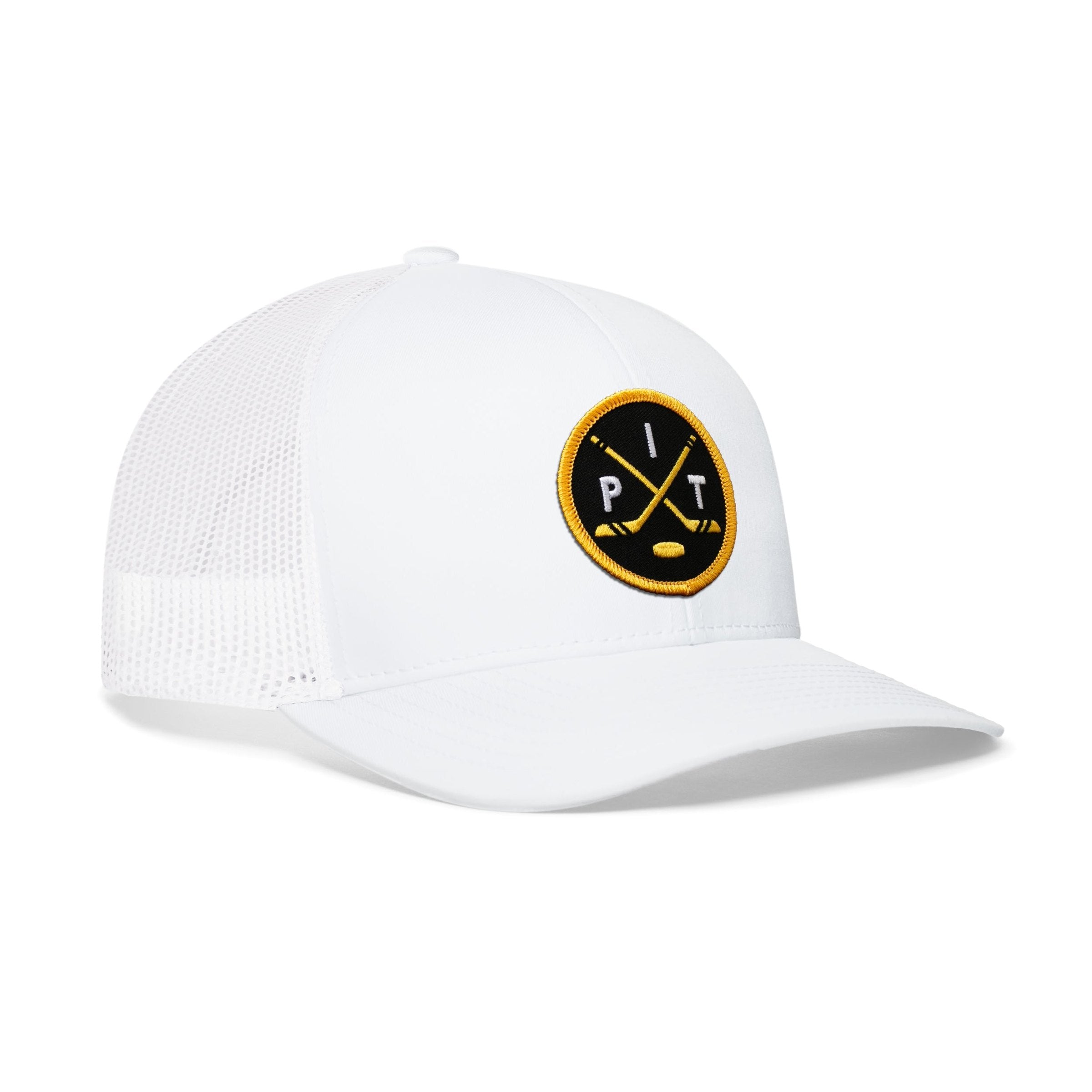 Pittsburgh Hockey Trucker Hat  |  PIT X Snapback
