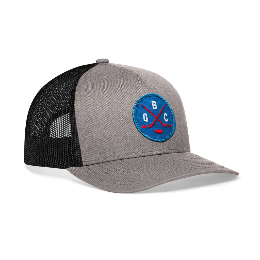 Quebec Hockey Trucker Hat  |  QBC X Snapback