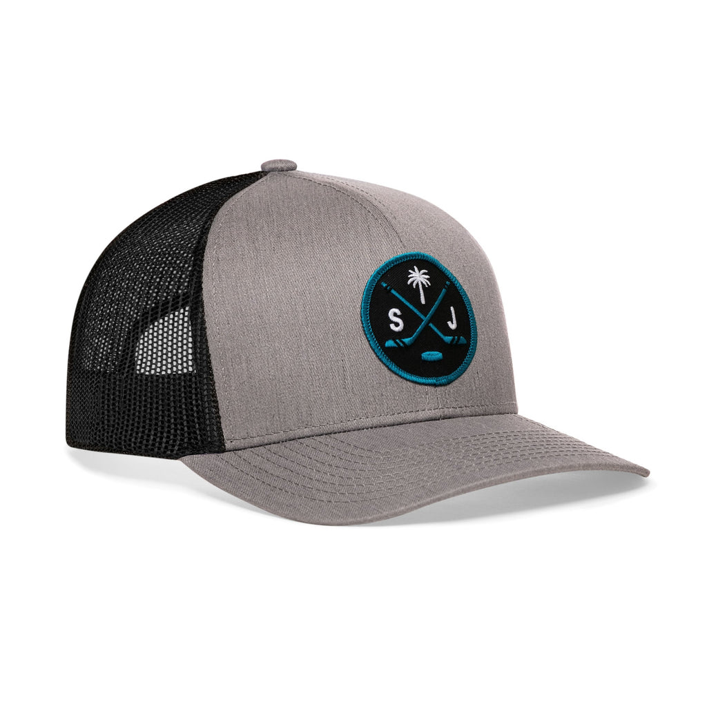 San Jose Hockey Trucker Hat  |  SJ X Snapback