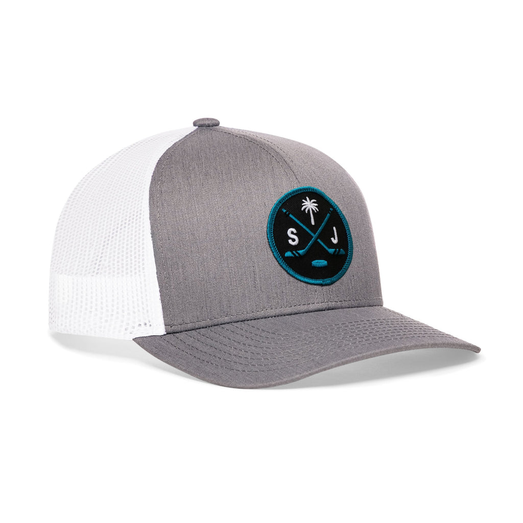 San Jose Hockey Trucker Hat  |  SJ X Snapback