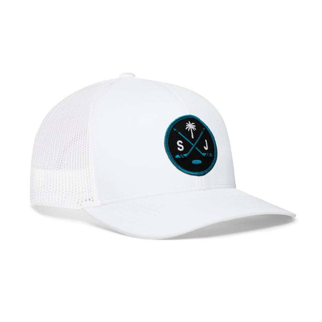 San Jose Hockey Trucker Hat  |  SJ X Snapback