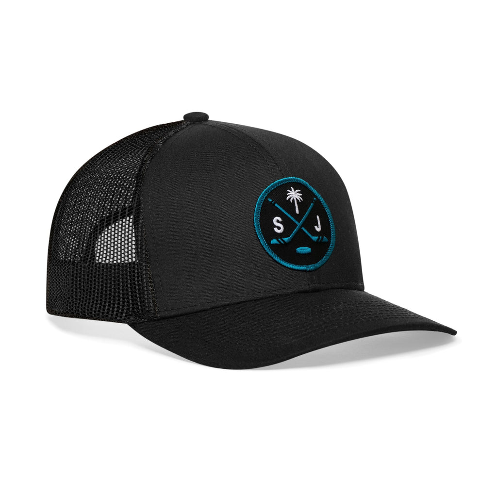 San Jose Hockey Trucker Hat  |  SJ X Snapback