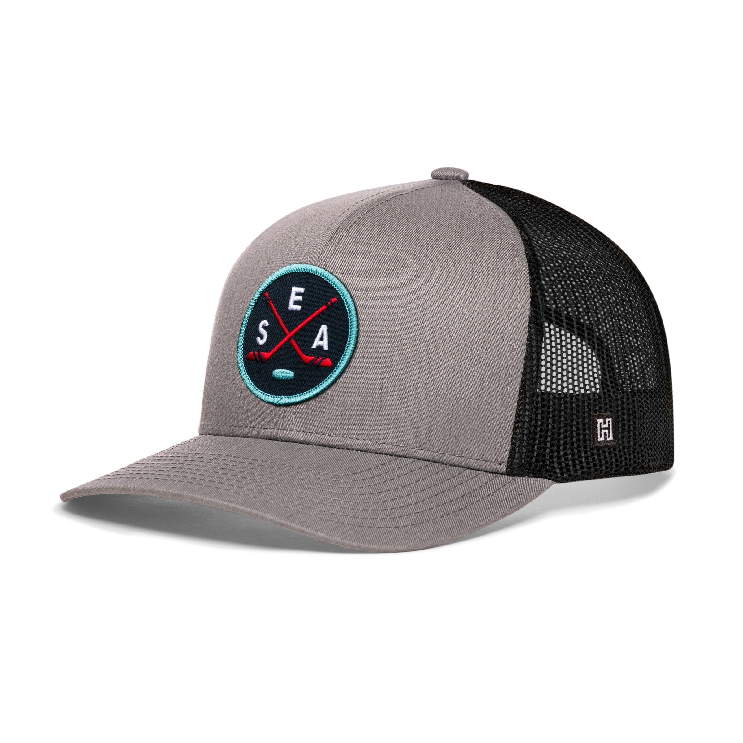 Seattle Hockey Trucker Hat  |  SEA X Snapback