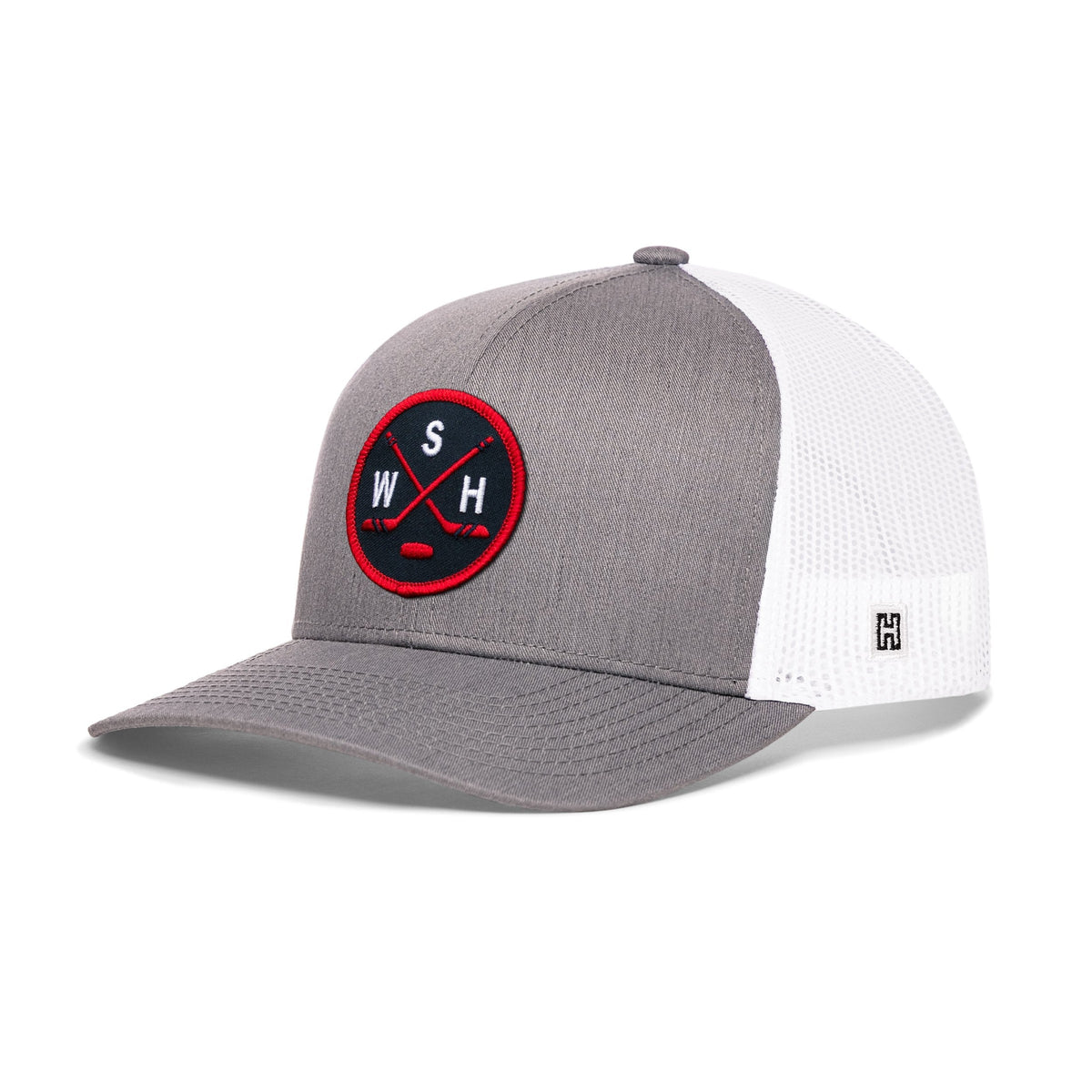 Washington DC Hockey Trucker Hat  |  WSH X Snapback