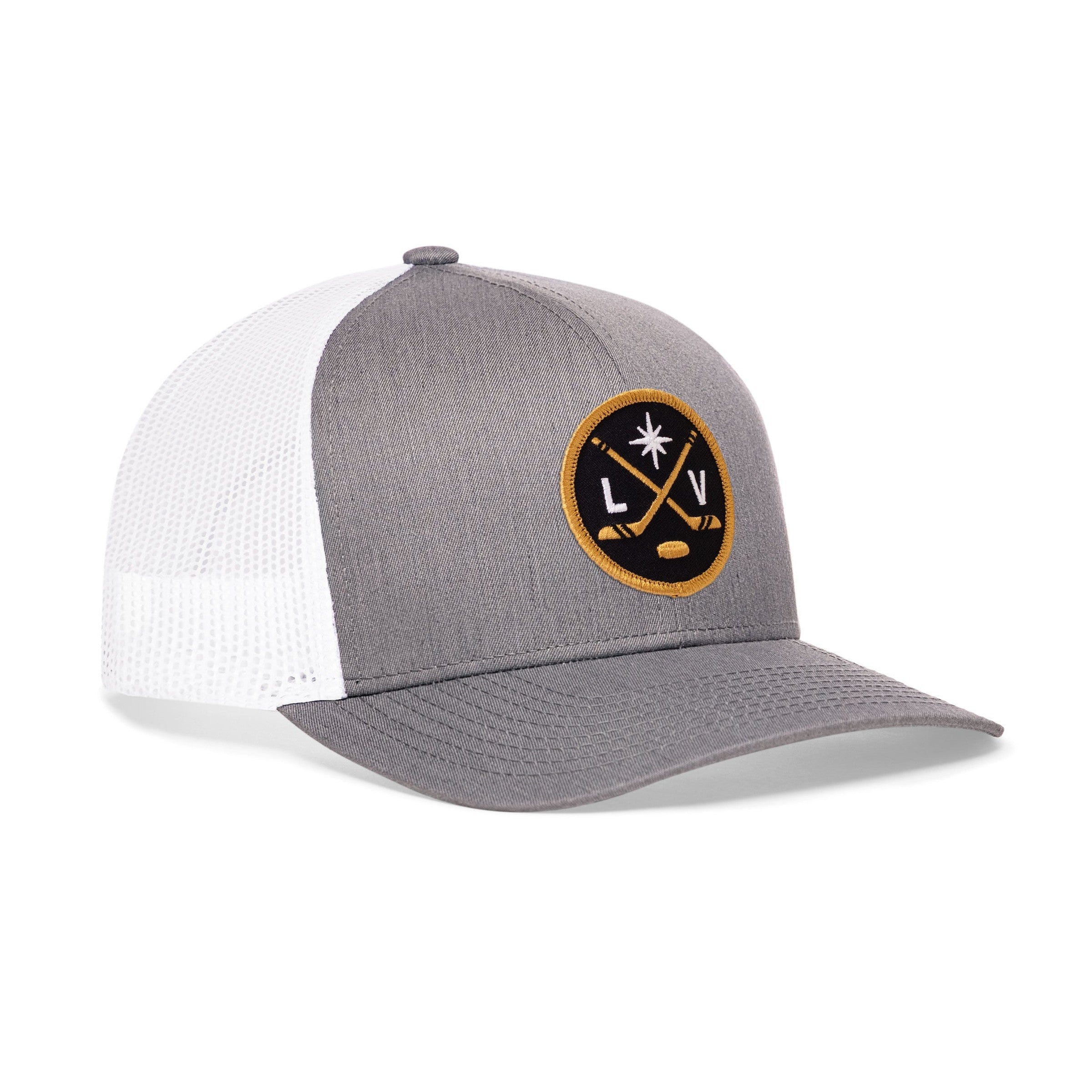 Las Vegas Hockey Trucker Hat  |  LV X Snapback