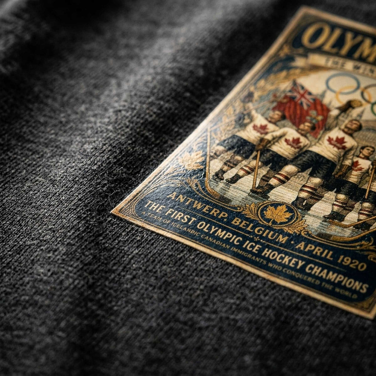 T-Shirt — DTF Print Close-up | Generated by Modelize
