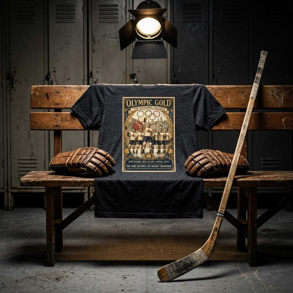T-shirt — Vintage Locker Room Lifestyle | Generated by Modelize
