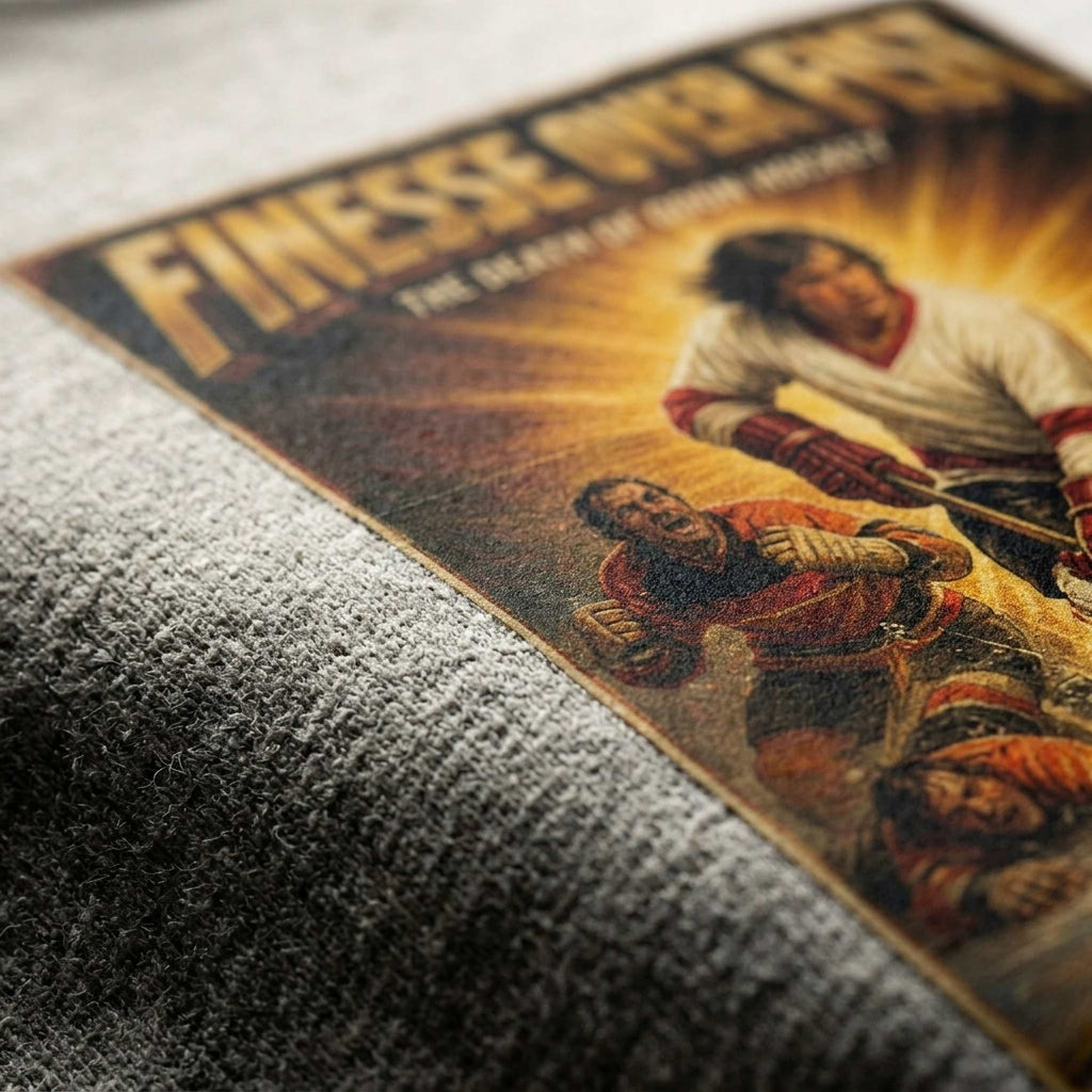 T-shirt — DTF Print Close-up | Generated by Modelize