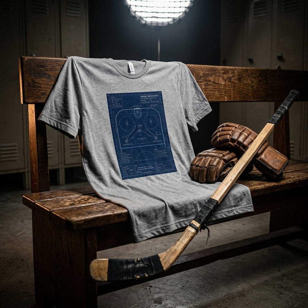 Graphic t-shirt — Vintage Locker Room Lifestyle | Generated by Modelize