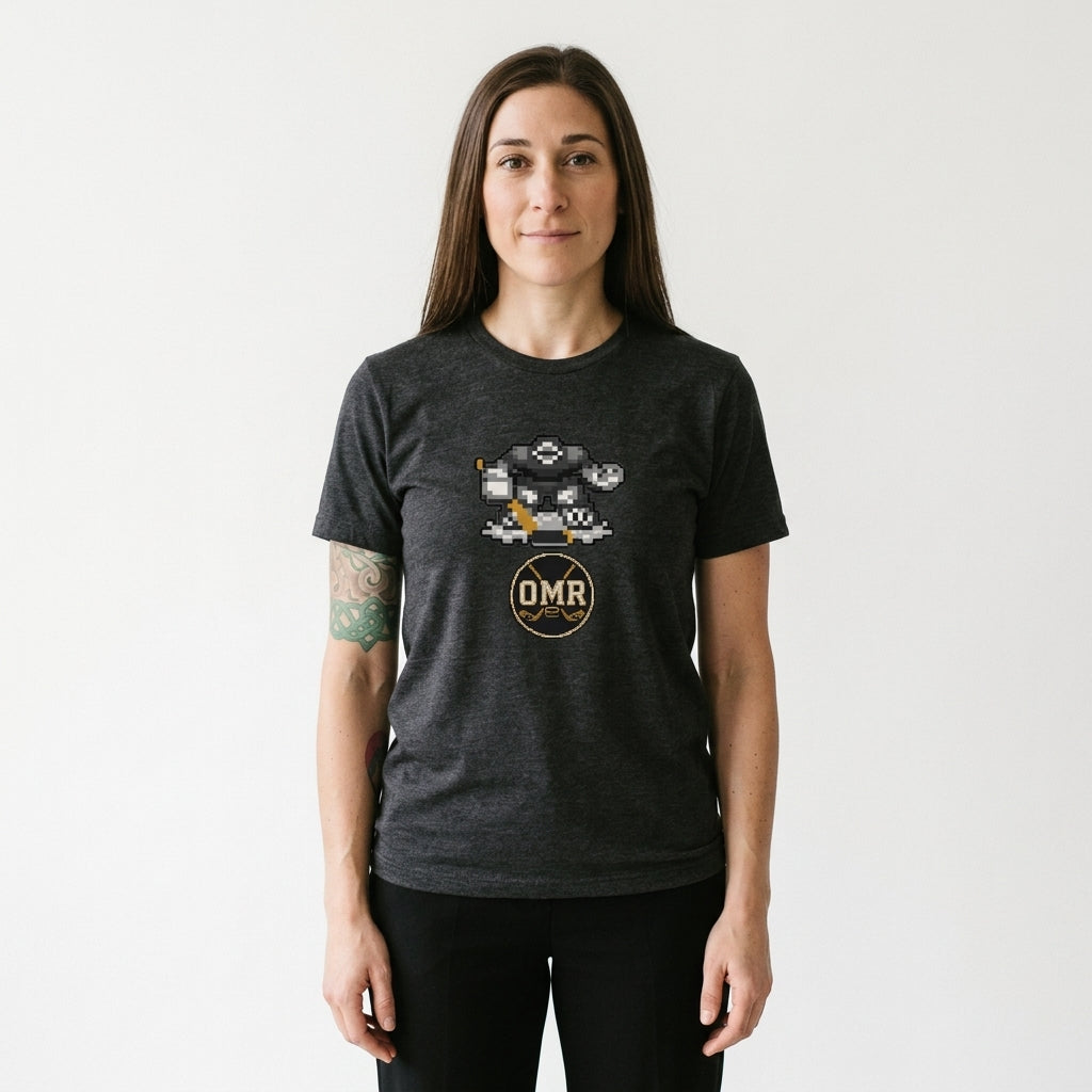 Short-sleeve T-shirt — OMR | Generated by Modelize