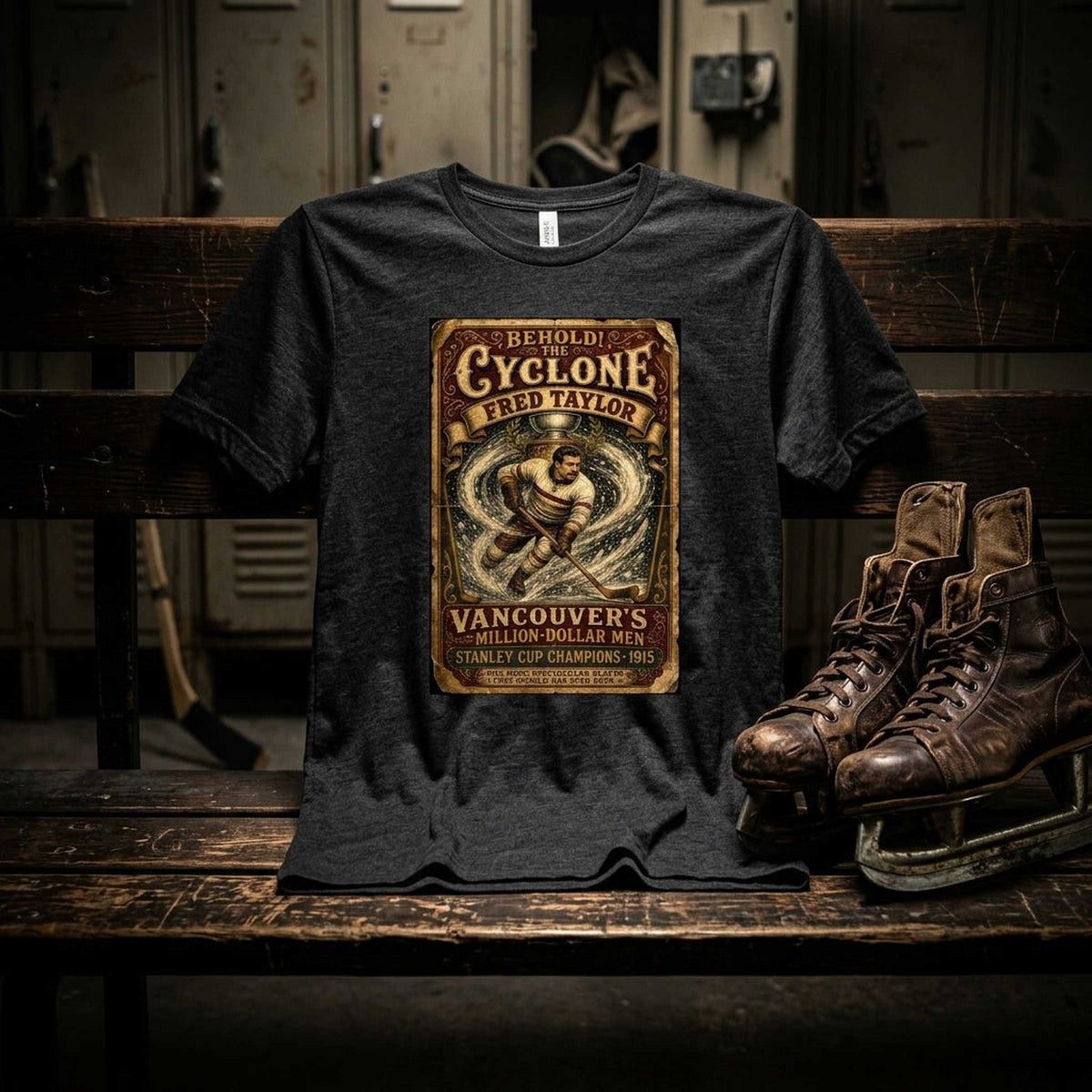 T-shirt — Vintage Locker Room Lifestyle | Generated by Modelize