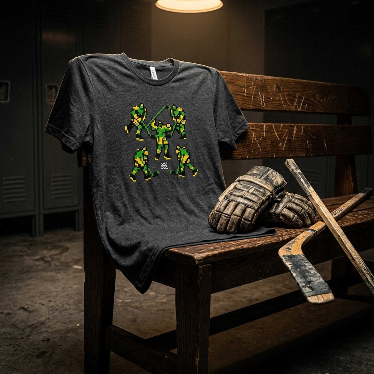 T-shirt — Vintage Locker Room Lifestyle | Generated by Modelize