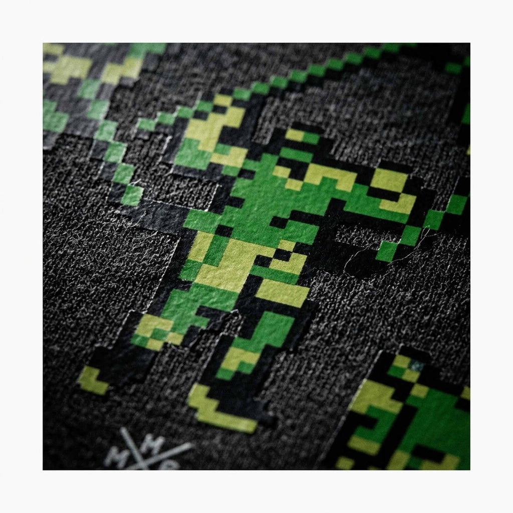 T-shirt — Print Texture Detail | Generated by Modelize
