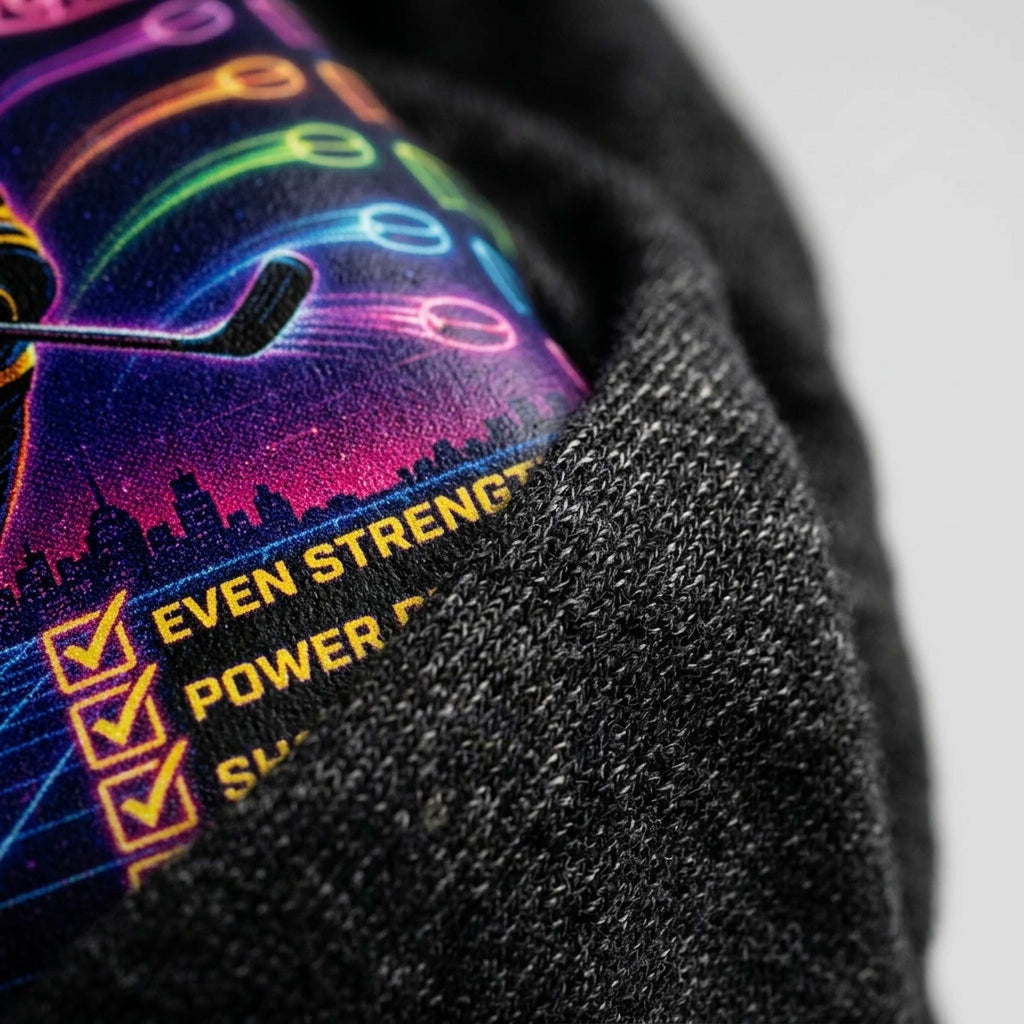 T-shirt — DTF Print Close-up | Generated by Modelize