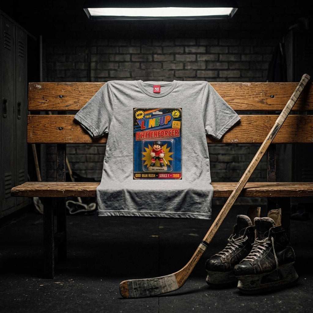 Short-sleeve t-shirt — Vintage Locker Room Scene | Generated by Modelize