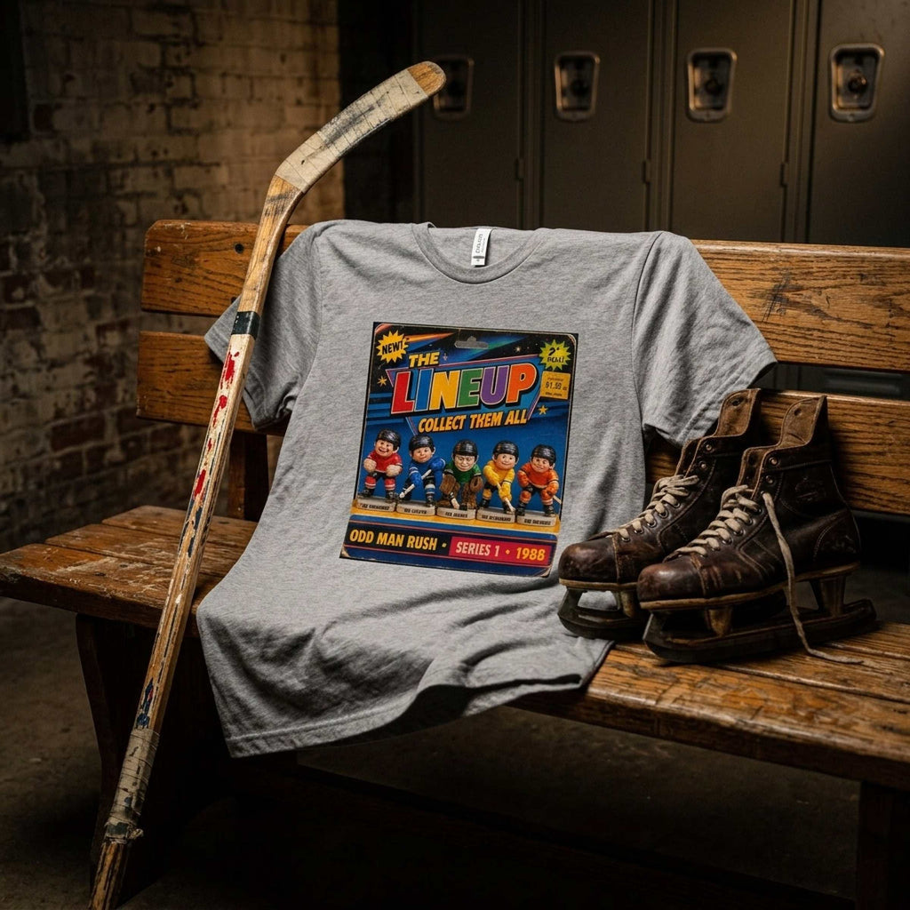 T-shirt — Vintage Locker Room Scene | Generated by Modelize