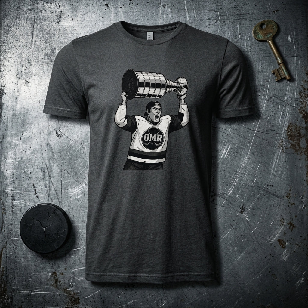 Graphic T-shirt — Industrial Flat Lay | Generated by Modelize