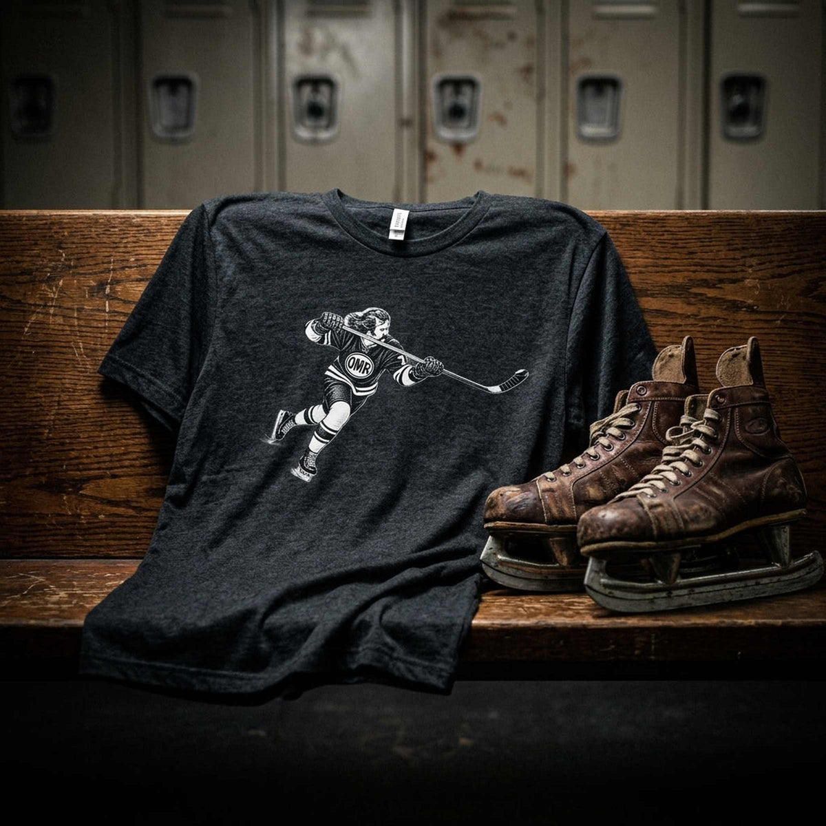 Short-sleeve T-shirt — Vintage Locker Room Lifestyle | Generated by Modelize
