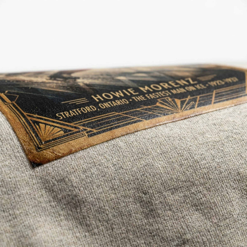 Unisex Heather CVC T-Shirt — DTF Print Texture Macro | Generated by Modelize