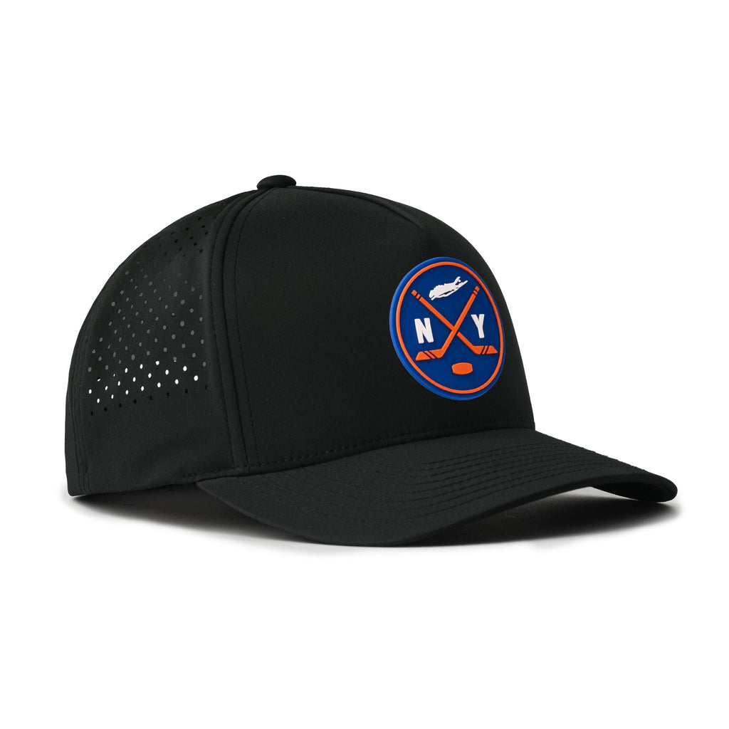 New York Hockey Performance 5-Panel Hat  |  NY X Flexfit Snapback
